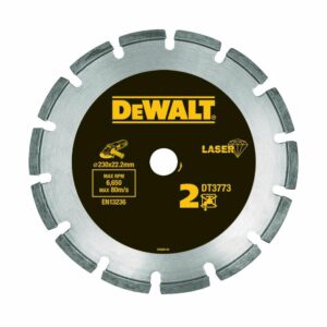 DEWALT DEIMANTINIS SEGMENTINIS DISKAS 230x2,4x22,2mm