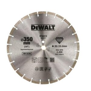 DEWALT DEIMANTINIS SEGMENTINIS DISKAS 350x25,4mm