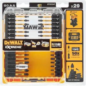 DEWALT FLEXTORQ antgalių rinkinys, 29 vnt.