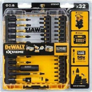 DEWALT FLEXTORQ antgalių rinkinys, 32 vnt.