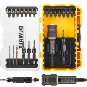 DEWALT GRĄŽTŲ IR ANTGALIŲ RINKINYS 22 vnt. "FLIP AND DRIVE"