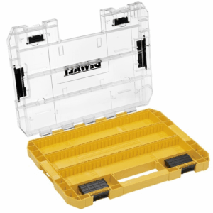 DEWALT TOUGHCASE DIDELĖ DĖŽĖ + PERTVAROS, SUDERINAMA SU TSTAK