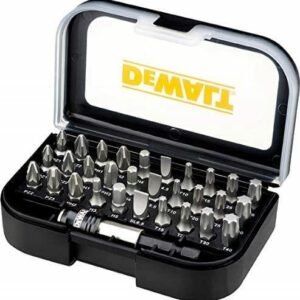 DEWALT ANTGALIŲ RINKINYS 31 vnt.