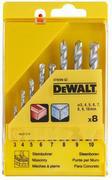 DEWALT GRĄŽTŲ MŪRUI RINKINYS 8 vnt. DĖŽUTĖ