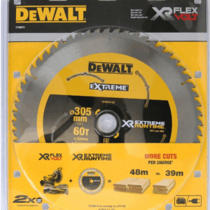 DEWALT DISKINIS PJŪKLAS 305x30mmx60z EXTREME RUNTIME