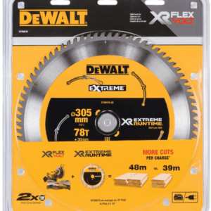 DEWALT DISKINIS PJŪKLAS 305x30mmx78z EXTREME RUNTIME