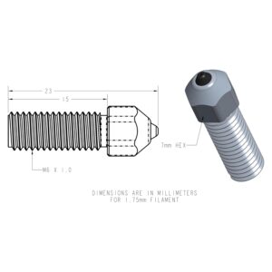 DiamondBack K1 Compatible Nozzle - Image 3