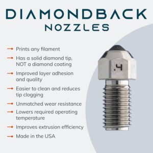DiamondBack Ultimaker S-line Compatible Nozzle - Image 3