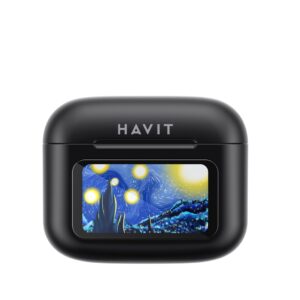 Havit TW956 - TWS belaidės ausinės (juodos) - Image 3
