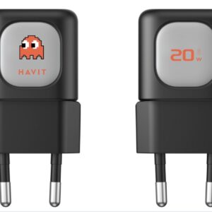 Havit STK011 EU Travel Set - komplektas (kelioninis įkroviklis + išorinė baterija + USB-C laidas + rankinis ventiliatorius) - Image 2