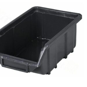 PATROL ECOBOX VIDUTINĖ JUODA 155x240x125mm