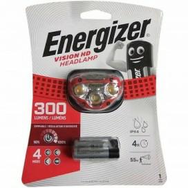 ENERGIZER ŽIBINTUVĖLIS ANT GALVOS VISION 3AAA 300 lm RAUDONAS