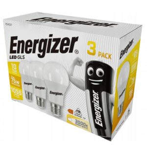 ENERGIZER LEMPUTĖ 11W / 75W E27 1055LM ŠILTA ŠVIESA 3vnt.
