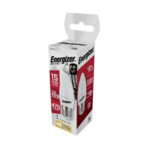 ENERGIZER LEMPUTĖ CANDLE 4,2W / 40W E27 470LM NEUTRALI SPALVA