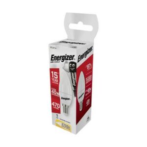 ENERGIZER LEMPUTĖ CANDLE 4,2W / 40W E14 470LM ŠILTA ŠVIESA