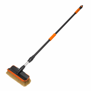 BRADAS AUTOMOBILINIS PLOVIMO ŠEPETYS SOFT SU VOŽTUVU TELESKOPINIS 150-250cm 2-PUSIS