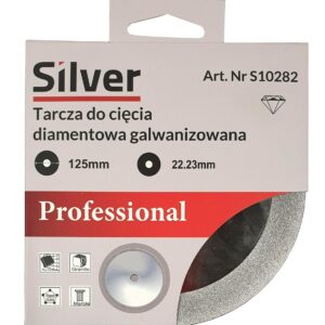 SILVER DEIMANTINIS PJOVIMO DISKAS 125x1,1x15mm