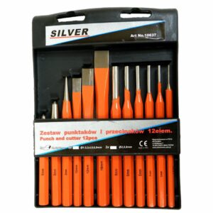 SILVER Kaltų rinkinys 12 vnt.