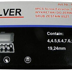 SILVER išsukiklių rinkinys 8 vnt. - Image 1