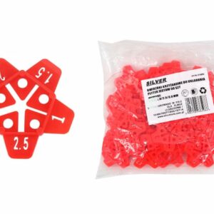 SIDABRINĖS ŽVAIGŽDUTĖS TARPIKLIAI 50vnt. - Image 1