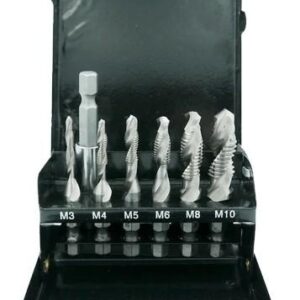 SILVER sriegimo grąžtų rinkinys M3-M10 7 vnt.