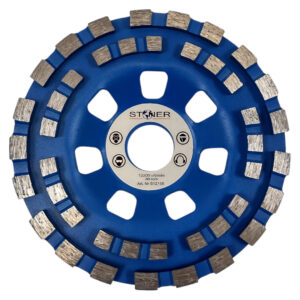 SILVER DEIMANTINIS DISKAS 125mm TAURELĖS FORMOS SEGMENTINIS