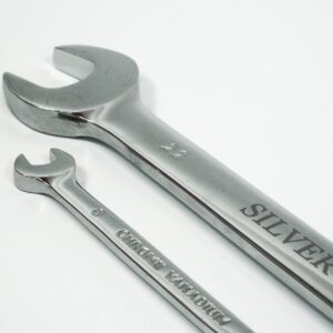 SILVER Kombinuotų veržliarakčių su terkšle rinkinys 8 vnt.