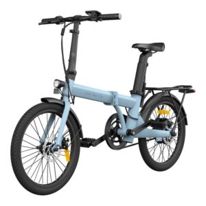 ADO Air 20 ECO elektrinis dviratis mėlynos spalvos - Image 3