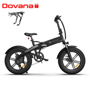 ADO Beast 20F elektrinis dviratis juodos spalvos