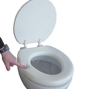 Minkšta klozeto sėdynė su atvartu