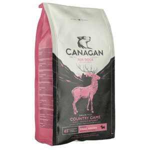 CANAGAN Country Game antis, elniena ir triušis – mažoms veislėms – sausas šunų pašaras – 2kg