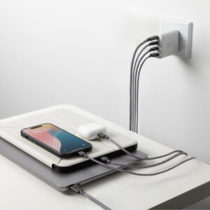 Native Union Fast GaN įkroviklis PD 100W, baltos spalvos - Image 2