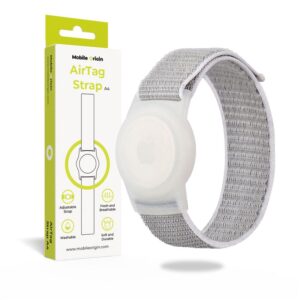 Mobile Origin AirTag apyrankė, pilkos spalvos