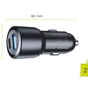 Mobile Origin automobilinis įkroviklis 60W USB-C ir USB-A, CA2 - Image 11