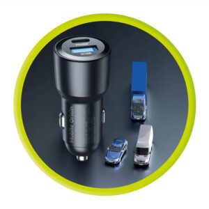 Mobile Origin automobilinis įkroviklis 60W USB-C ir USB-A, CA2 - Image 13