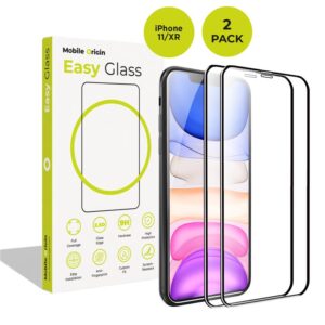 Mobile Origin EasyGlass - Apple iPhone 11/XR, 2 pack