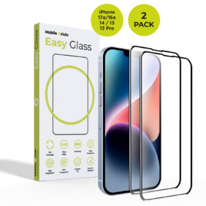 Mobile Origin EasyGlass - Apple iPhone 17e/16e/14/13/13 Pro, 2 pack