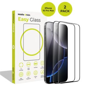 Mobile Origin EasyGlass - Apple iPhone 16 Pro Max, 2 pack