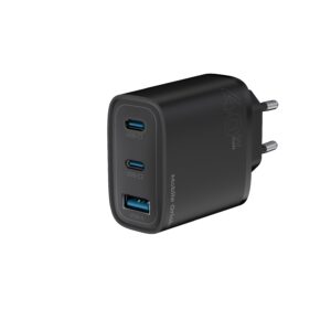 Mobile Origin GaN 40W laidinis įkroviklis MO13, juodos spalvos 1 USB-A + 2 USB-C - Image 2