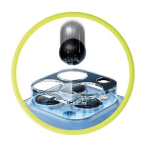 Mobile Origin Easy Lens  full cover, skaidri - Apple iPhone 14 Pro / 14 Pro Max - Image 10