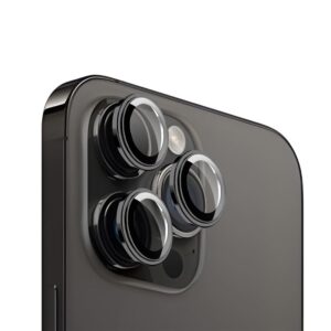 Mobile Origin Easy Lens Guards kameros apsauga, juodos spalvos - Apple iPhone 14 Pro / 14 Pro Max - Image 5