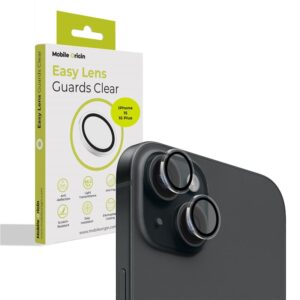Mobile Origin Easy Lens Guards kameros apsauga, skaidri - Apple iPhone 15/15 Plus