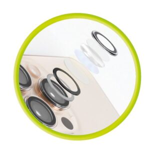 Mobile Origin Easy Lens Guards kameros apsauga, skaidri - Apple iPhone 15 Pro/15 Pro Max - Image 13