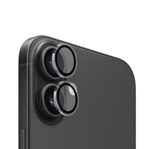 Mobile Origin Easy Lens Guards kameros apsauga, skaidri -  Apple iPhone 16/16 Plus - Image 8