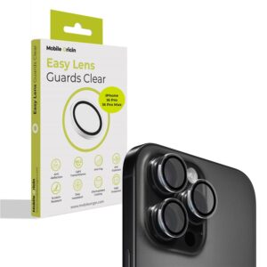 Mobile Origin Easy Lens Guards kameros apsauga, skaidri - Apple iPhone 16 Pro/16 Pro Max