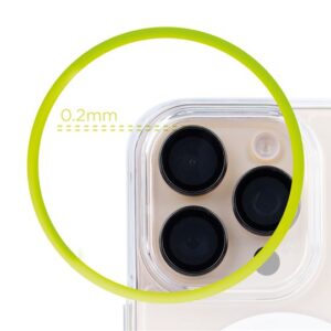Mobile Origin Easy Lens Guards kameros apsauga, juodos spalvos - Apple iPhone 17e/16e - Image 8