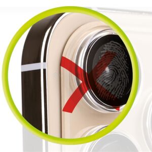 Mobile Origin Easy Lens Guards kameros apsauga, skaidri -  Apple iPhone 17e/16e - Image 4