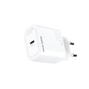 Mobile Origin PD20W Wall įkroviklis MO11, baltos spalvos, 1 USB-C - Image 5