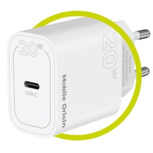 Mobile Origin PD20W Wall įkroviklis MO11, baltos spalvos, 1 USB-C - Image 9