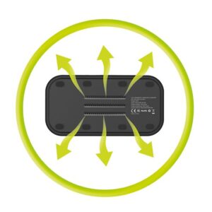 Mobile Origin 3in1 belaidis Magnetic įkroviklis MO1, juodos spalvos - Image 9